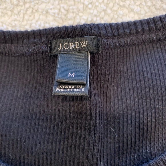 J Crew Woman’s Color Block Long Sleeved Shirt. Size Medium. Gently Used. - Picture 5 of 9